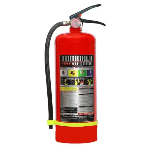 Bình chữa cháy Bột ABC 4kg - TOMOKEN